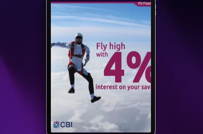 CBI savings advert